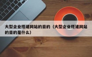 射洪大型企业搭建网站的目的（大型企业搭建网站的目的是什么）
